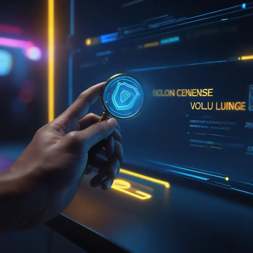 Glowing License Verification